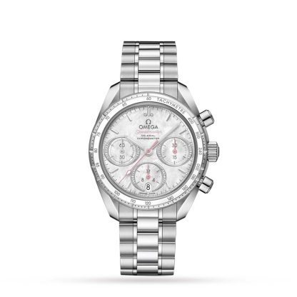 1:18 super replica watches Omega Speedmaster Co-Axial Chronometer Chronograph 38mm Stainless Steel O32430385055001