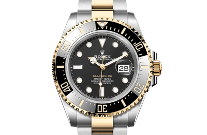 1:2 super clone watches Rolex Sea-Dweller Oystersteel and yellow gold M126603-0001