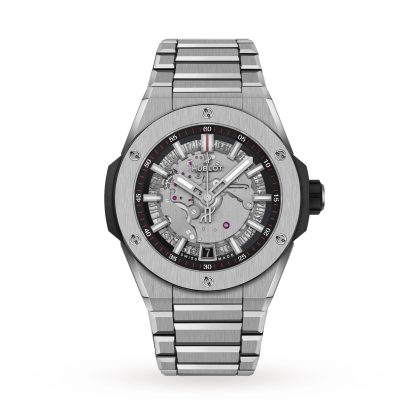 1:23 super clone watches Hublot Big Bang Integrated Time Only 40mm Titanium 456.NX.0170.NX