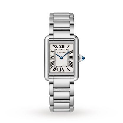 Best Swiss replica sites Cartier Tank Must Small Model Quartz Movement Steel 29.5mm X 22mm Steel WSTA0051