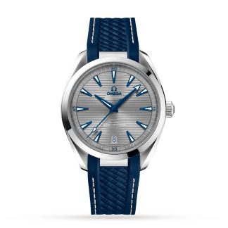 Best Swiss replica sites Omega Seamaster Aquaterra Co-Axial Master Chronometer 41mm Rubber O22012412106001