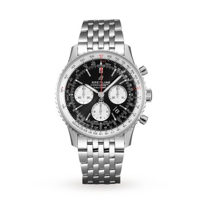 Best replica watches UK Breitling Navitimer B01 Chronograph 43 Stainless Steel Watch Stainless Steel AB0121211B1A1