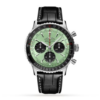 Best replica watches UK Breitling Navitimer B01 Chronograph 43mm Mint Watch Alligator AB0138241L1P1