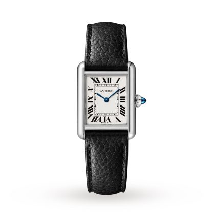 Best replica watches UK Cartier Tank Must Small Model Quartz Movement Steel Leather Calfskin WSTA0042