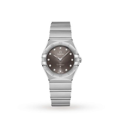 Best replica watches UK Omega Constellation Manhattan 28mm Ladies Watch Stainless Steel O13110286056001