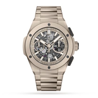 Men swiss replica watches Hublot Big Bang Integrated Beige Ceramic 42mm Mens Watch Ceramic 451.CZ.4620.CZ