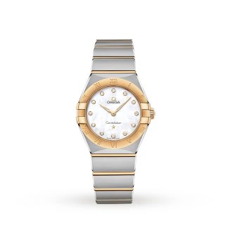 Replica watches vs real Omega Constellation Manhattan 28mm Ladies Watch Stainless Steel O13120286055002