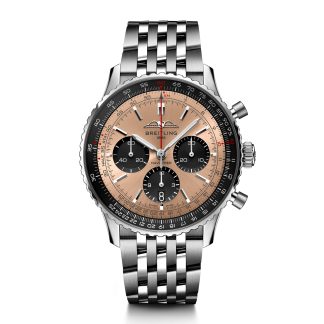 Replica wrist Breitling Navitimer B01 Chronograph 43 Stainless Steel Watch Stainless Steel AB0138241K1A1