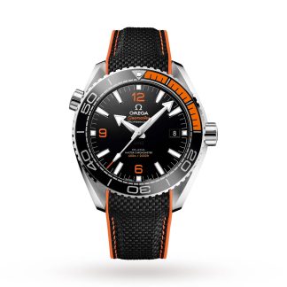 Replica wrist Omega Seamaster Planet Ocean 600M Mens 43.5mm Automatic Co-Axial Divers Watch Leather O21532442101001