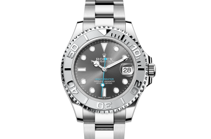 Replica wrist Rolex Yacht-Master 37 Oystersteel and platinum M268622-0002