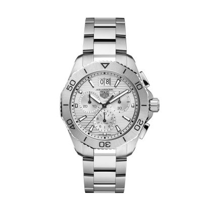 Replica wrist TAG Heuer Aquaracer Chronograph 40mm Mens Watch Grey Stainless Steel CBP1111.BA0627