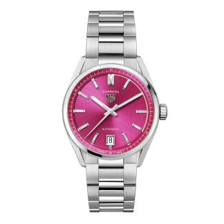 Replica wrist TAG Heuer Carrera Date 36mm Unisex Watch Pink Stainless Steel WBN2313.BA0001