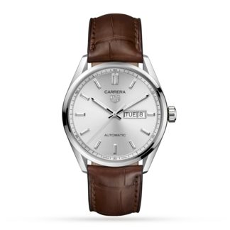 Replica wrist TAG Heuer Carrera Three-Hand 41mm Automatic Mens Watch Leather WBN2011.FC6484