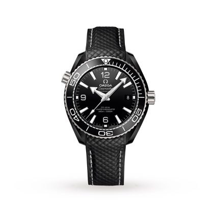 Swiss replica watches cheap Omega Seamaster Planet Ocean 40 Mens Watch Rubber O21592402001001