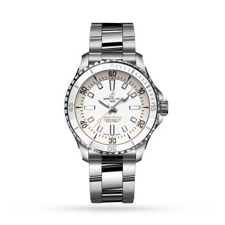 Swiss replica watches price Breitling Superocean Automatic 36 Stainless Steel Watch Stainless Steel A17377211A1A1