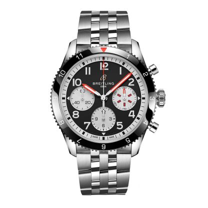 buy designer Breitling Classic AVI Chronograph 42 Mosquito Stainless Steel Watch Stainless Steel Y233801A1B1A1