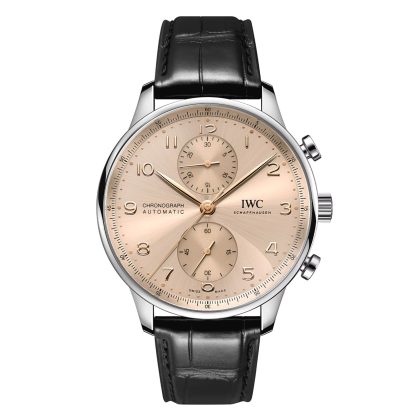 buy designer IWC Portugieser Chronograph 41 Dune Alligator IW371624