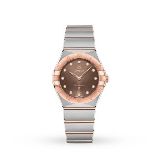 buy designer Omega Constellation Manhattan 28mm Ladies Watch Stainless Steel O13120286063001