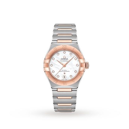 buy designer Omega Constellation Manhattan Co-Axial 29mm Ladies Watch Stainless Steel O13120292055001