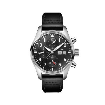 buy luxury IWC Pilot Chronograph 41mm Mens Watch Calfskin IW388111