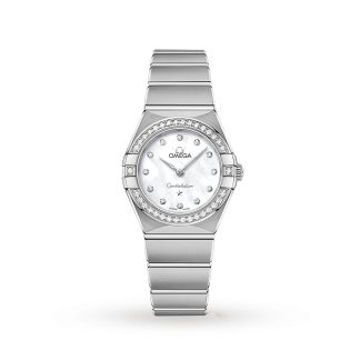 buy luxury Omega Constellation Manhattan 25mm Ladies Watch Stainless Steel O13115256055001