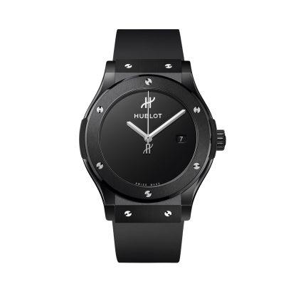 cheap designer Hublot Classic Fusion Original Black Magic 42mm Mens Watch Rubber 542.CX.1270.RX.MDM