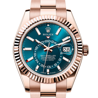 cheap luxury Rolex Sky-Dweller Everose gold M336935-0001