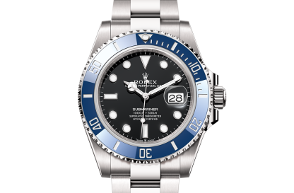 copies cheap ebay Rolex Submariner Date white gold M126619LB-0003