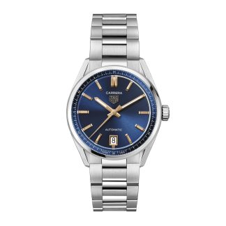 copies cheap ebay TAG Heuer Carrera Date 36mm Unisex Watch Deep Blue Stainless Steel WBN2311.BA0001