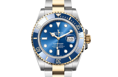 counterfeit designer Rolex Submariner Date Oystersteel and yellow gold M126613LB-0002