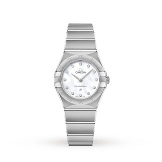 fake luxury Omega Constellation Manhattan 25mm Ladies Watch Stainless Steel O13110256055001