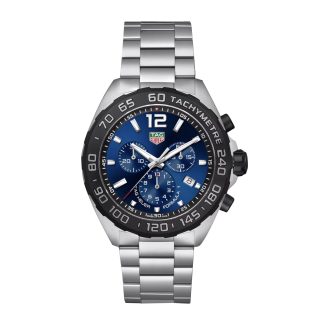 fake luxury TAG Heuer Formula 1 Chronograph 43mm Mens Watch Blue Stainless Steel CAZ101AV.BA0842