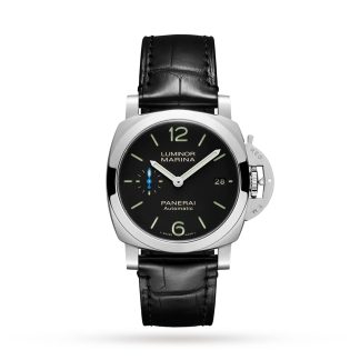 fake wrist Panerai Luminor Quaranta Automatic 40mm Mens Watch Rubber PAM01372