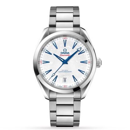 fashion designer Omega Seamaster Aqua Terra 150M Co-Axial Master Chronometer 41mm Beijing 2022 Stainless Steel O52210412104001