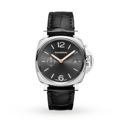 fashion designer Panerai Luminor Due 42mm Alligator PAM01250