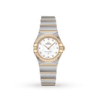 fashion luxury Omega Constellation Manhattan 25mm Ladies Watch Stainless Steel O13125256055002