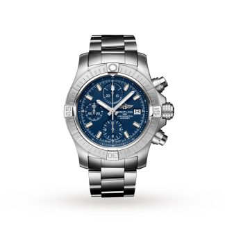 high quality designer Breitling Avenger Chronograph 43 Stainless Steel Watch Stainless Steel A13385101C1A1