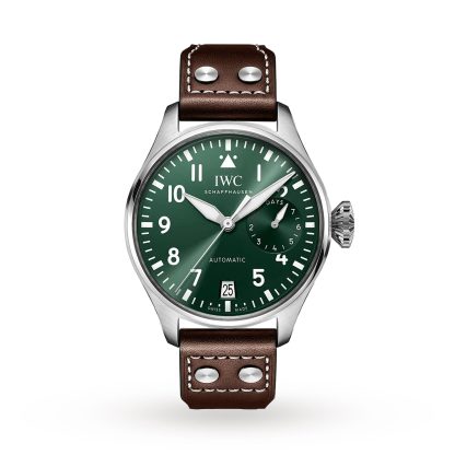 high quality designer IWC Big Pilots 46mm Mens Watch Leather IW501015