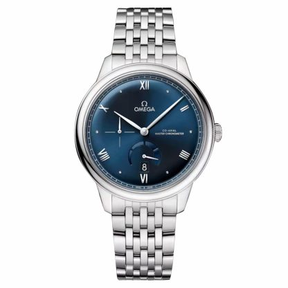 high quality designer Omega De Ville Prestige 41mm Mens Watch Blue Stainless Steel O43410412103002