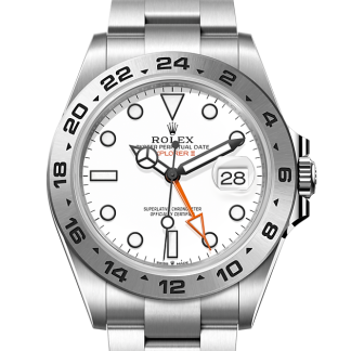 high quality designer Rolex Explorer II Oystersteel M226570-0001