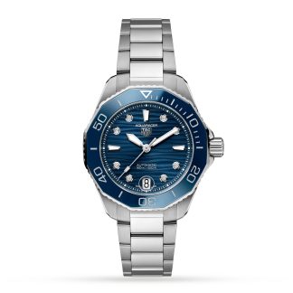 high quality designer TAG Heuer Aquaracer Professional 300 Automatic 36mm Ladies Watch Stainless Steel WBP231B.BA0618