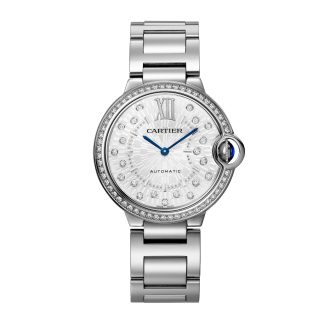 high quality luxury Cartier Ballon Bleu de Cartier watch 36 mm mechanical movement with automatic winding. Steel W4BB0036