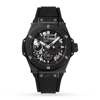 high quality luxury Hublot Big Bang Meca-10 Black Magic Chronograph 45mm Rubber 414.CI.1123.RX