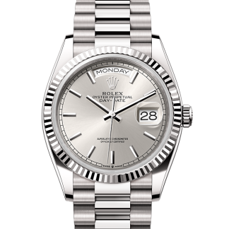 high quality luxury Rolex Day-Date 36 white gold M128239-0005