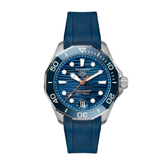 high quality luxury TAG Heuer Aquaracer Professional 300 Date 42mm Mens Watch Blue Rubber Rubber WBP5111.FT6259