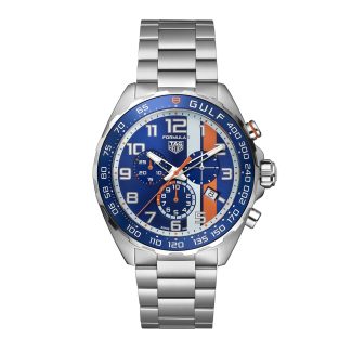 high quality luxury TAG Heuer Formula 1 Chronograph X Gulf 43mm Mens Watch Stainless Steel CAZ101AT.BA0842