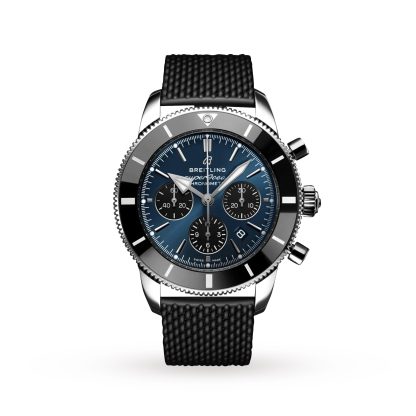 hot sale designer Breitling Superocean Heritage B01 Chronograph 44 Watch Rubber AB0162121C1S1