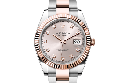 hot sale designer Rolex Datejust 41 Oystersteel and Everose gold M126331-0007