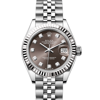 hot sale designer Rolex Lady-Datejust Oystersteel and white gold M279174-0015