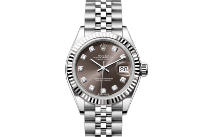 hot sale designer Rolex Lady-Datejust Oystersteel and white gold M279174-0015